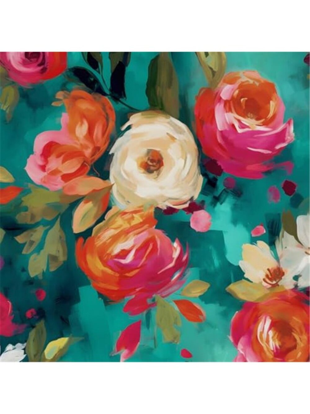 Floral Peel Stick Wallpaper Boho Watercolor Contact Paper Removable Waterproof